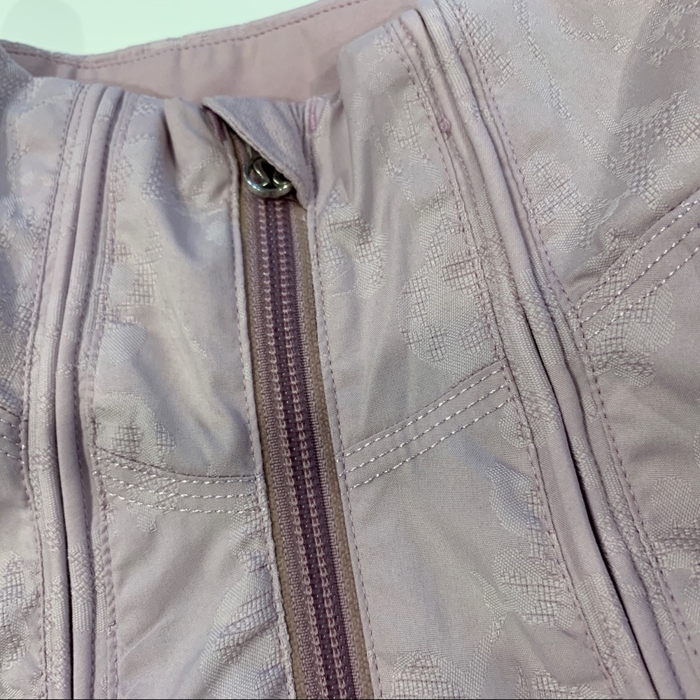 Lululemon "Travel to track" lilac jacket Size 4 - Picture 12 of 12